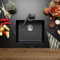 Кухонная мойка BLANCO SUBLINE 500-U SILG PDUR Anthracite InFino O.AF SILGRANIT™, PuraDur™, Anthracite 523432
