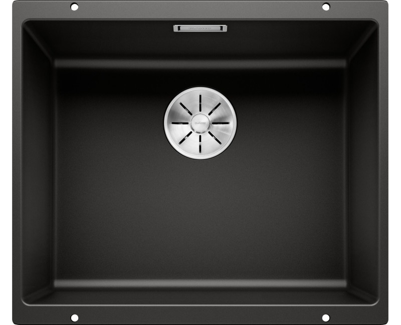 Кухонная мойка BLANCO SUBLINE 500-U PDUR InFino Black O.AF SILGRANIT™, PuraDur™, Black 525995