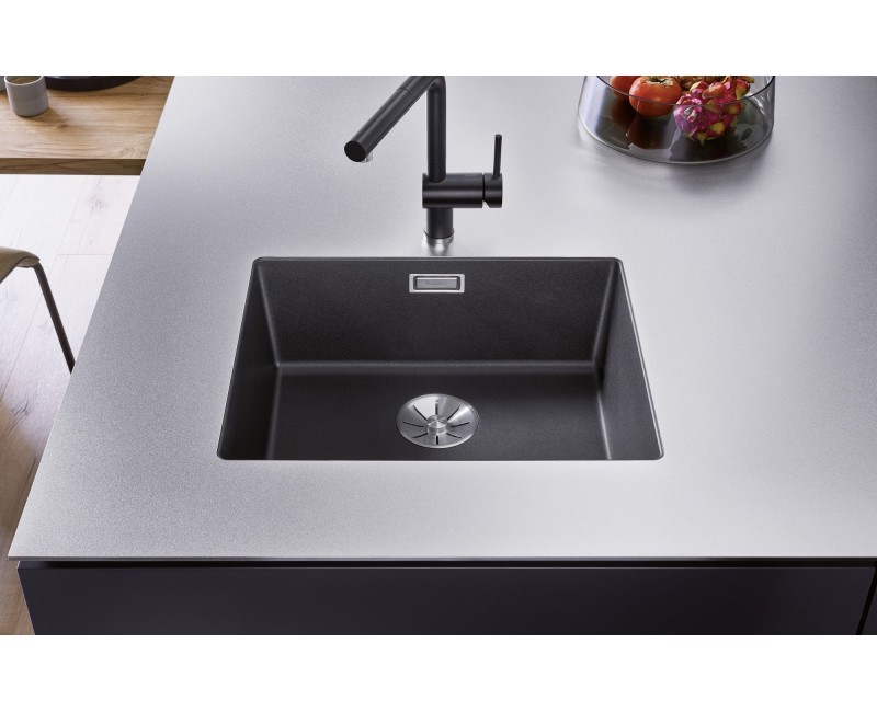 Кухонная мойка BLANCO SUBLINE 500-U SILG PDUR Anthracite InFino O.AF SILGRANIT™, PuraDur™, Anthracite 523432