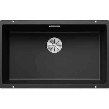 Кухонная мойка BLANCO SUBLINE 700-U SILG PDUR Black InFino O.AF Black, SILGRANIT™ 526001