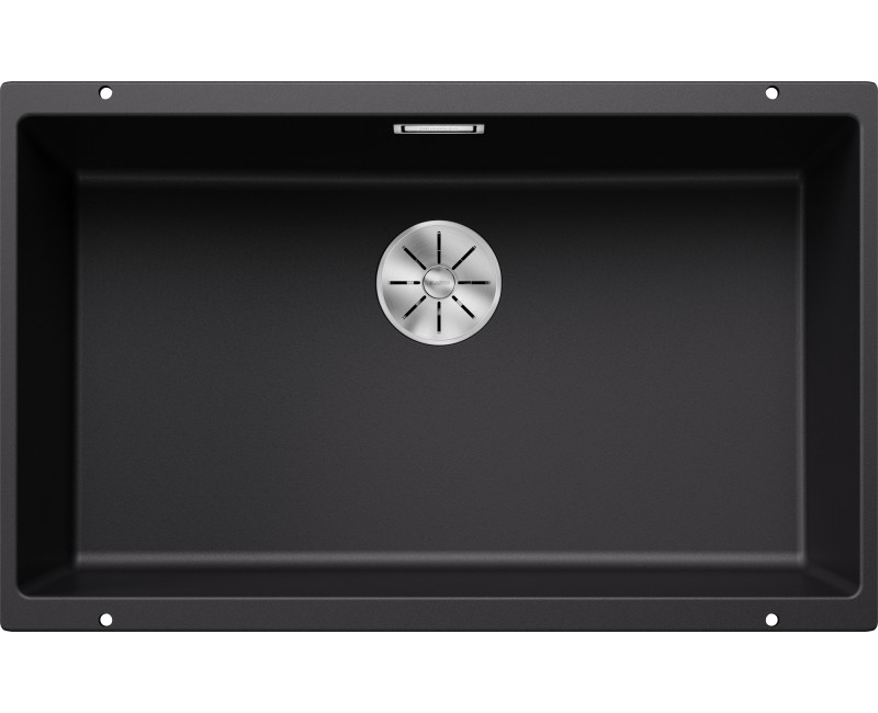 Кухонная мойка BLANCO SUBLINE 700-U SILG PDUR Black InFino O.AF Black, SILGRANIT™ 526001