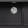 Кухонная мойка BLANCO SUBLINE 700-U Level SILG PDUR Black M.ZUB InFino O.AF Black, SILGRANIT™ 526003