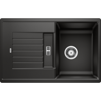 Virtuves izlietne BLANCO ZIA 45 S SILG PDUR Black O.AF  SILGRANIT™ 526013