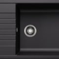 Virtuves Izlietne BLANCO ZIA XL 6 S SILG Compact PDUR Black O.AF Melna, SILGRANIT™ 526019