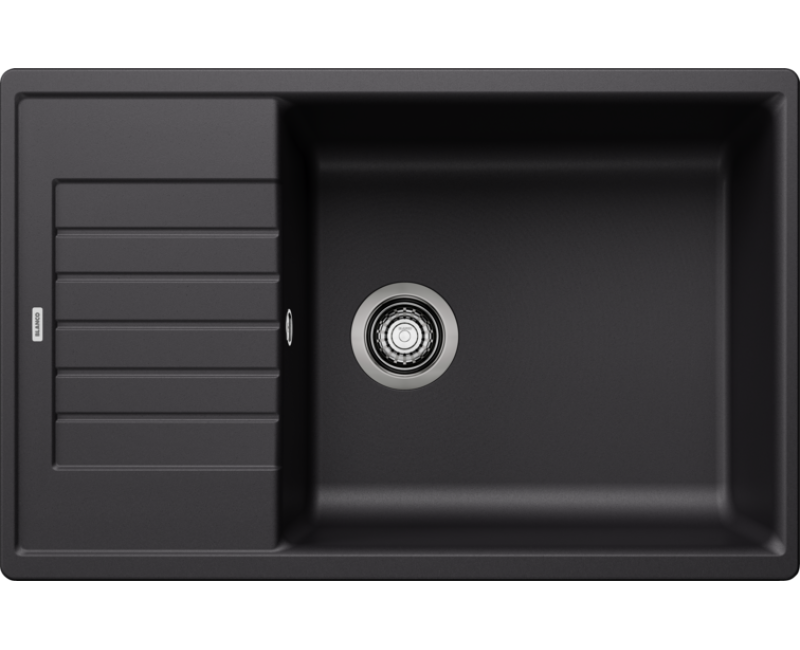 Virtuves Izlietne BLANCO ZIA XL 6 S SILG Compact PDUR Black O.AF Melna, SILGRANIT™ 526019