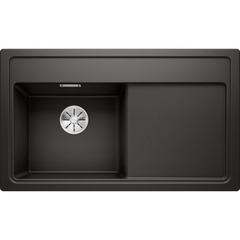 Кухонная мойка BLANCO ZENAR 45 S SILG LI PDUR Black O.ZUB InFino M.AF Black, SILGRANIT™ 526034