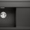 Кухонная мойка BLANCO ZENAR XL 6 S SILG LI PDUR Black O.ZUB InFino M.AF Black, SILGRANIT™ 526059