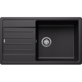 Virtuves Izlietne BLANCO LEGRA XL 6 S SILG Black O.ZUB O.AF  Melna, SILGRANIT™ 526087