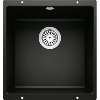 Virtuves izlietne BLANCO ROTAN 400-U Black O.AF SILGRANIT™ 526097