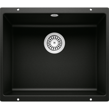 Virtuves Izlietne BLANCO ROTAN 500-U Black O.AF SILGRANIT™, Melna 526098