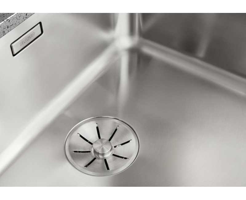 Кухонная мойка BLANCO SOLIS 400-U BRUSHED InFino O.AF Нержавеющая сталь 526117