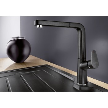 Кухонный смеситель BLANCO AVONA-S Black HD 526170