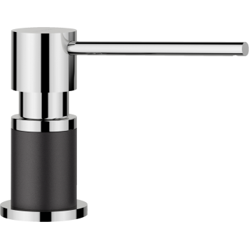 Ziepju Dozators BLANCO LATO Black / Hromēts 526177