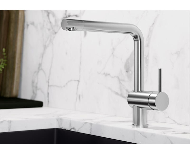 Virtuves maisītājs BLANCO LINUS Nerūsējošs Tērauds Apdare HD 526241