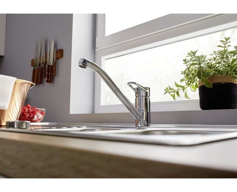 Кухонный смеситель BLANCO WEGA II Chrome HD 526402