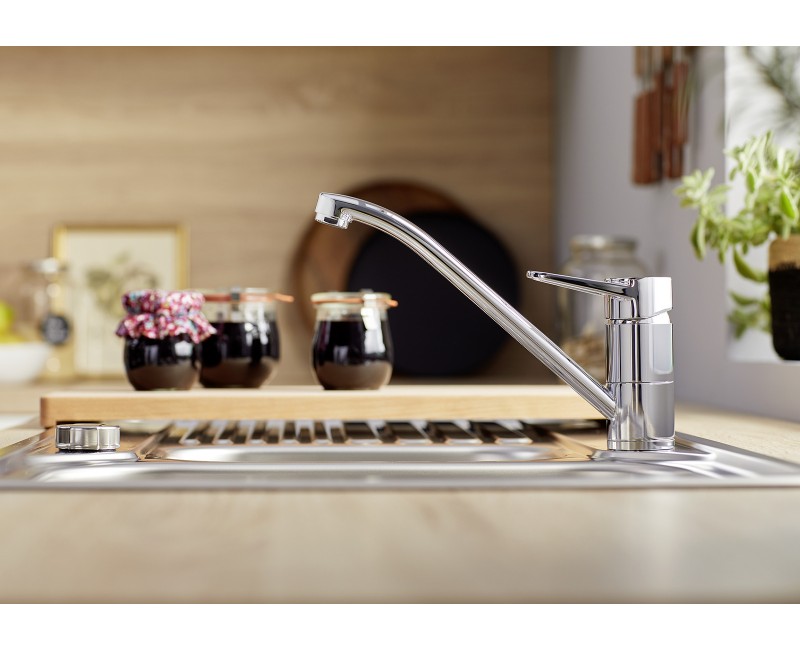 Кухонный смеситель BLANCO WEGA II Chrome HD 526402