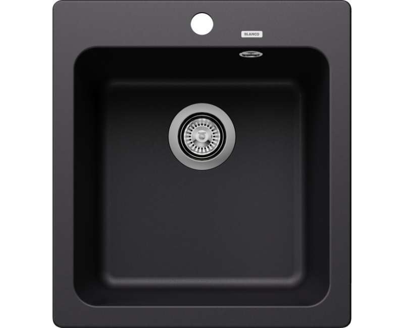 Кухонная мойка BLANCO NAYA 45 SILG PDUR Black O.AF SILGRANIT™ 526572