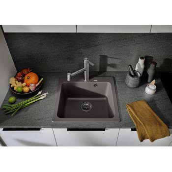 Virtuves izlietne BLANCO NAYA 5 SILG Volcano Grey O.AF SILGRANIT™ 527310