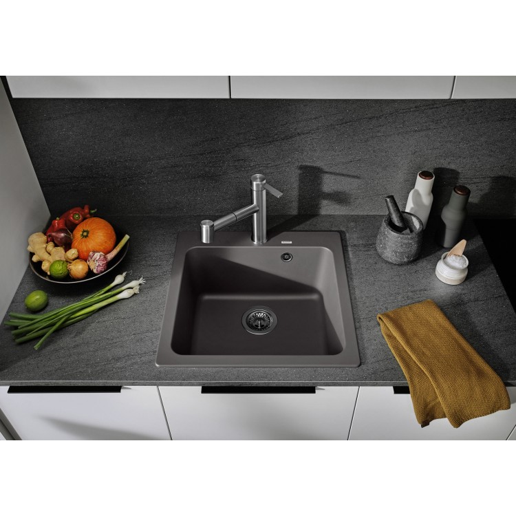 Virtuves izlietne BLANCO NAYA 5 SILG PDUR Rock grey O.AF SILGRANIT™ 526580