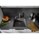 Virtuves izlietne BLANCO NAYA 5 SILG PDUR Rock grey O.AF SILGRANIT™ 526580