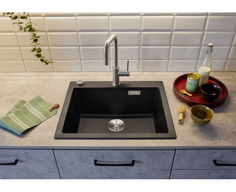 Virtuves maisītājs BLANCO JANDORA Solid stainless steel HD  526615