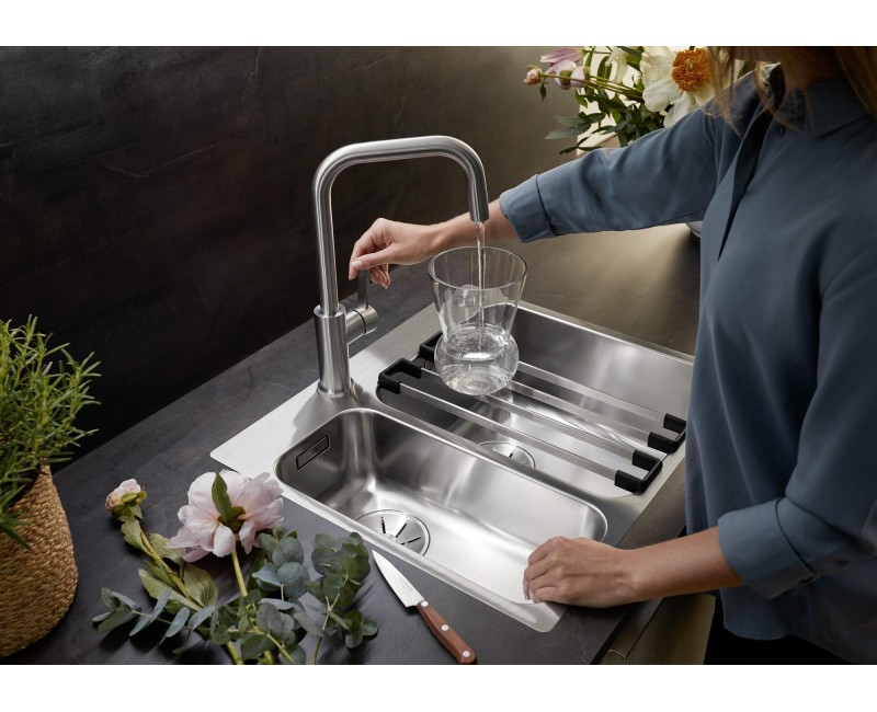 Virtuves maisītājs BLANCO JANDORA Solid stainless steel HD  526615