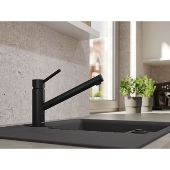 Virtuves maisītājs BLANCO KANO Melns matt HD 526667