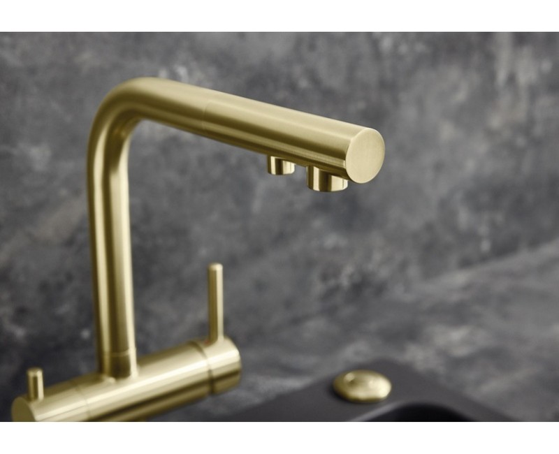 Virtuves maisītājs BLANCO FONTAS II Matēts zelts HD 526692