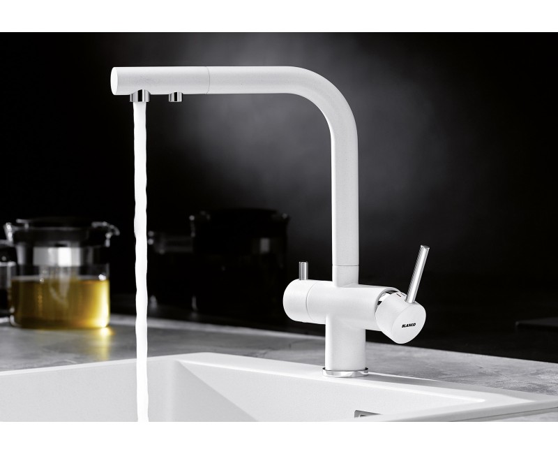 Кухонный смеситель BLANCO FONTAS II Warm White HD 526943