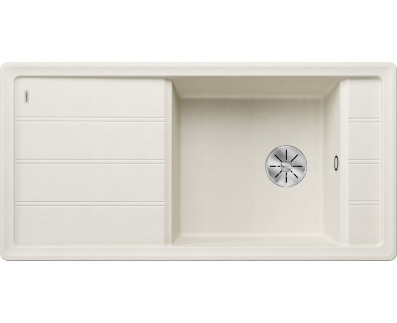 Virtuves Izlietne BLANCO FARON XL 6 S SILG Soft white O.ZUB O.AF SILGRANIT™, PuraDur™, Silti balts 527082