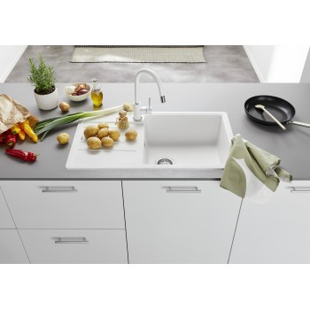 Virtuves Izlietne BLANCO LEGRA XL 6 S SILG Soft white O.ZUB O.AF  SILGRANIT™, Silti balts 527091