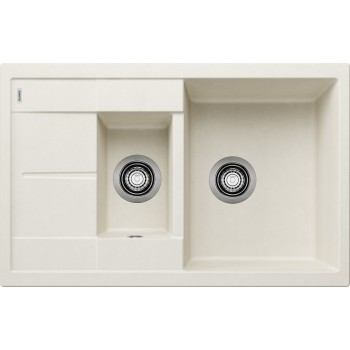 Virtuves Izlietne BLANCO METRA 6 S compact SILG Soft white SILG M.AF SILGRANIT™, PuraDur™, Silti balts 527114