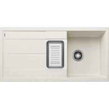 Virtuves Izlietne BLANCO METRA 6 S SILG Soft white M.ZUB M.AF SILGRANIT™, PuraDur™, Silti balts 527116