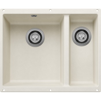 Кухонная мойка BLANCO ROTAN 340/160-U LI Soft white O.AF SILGRANIT™, Warm white 527144