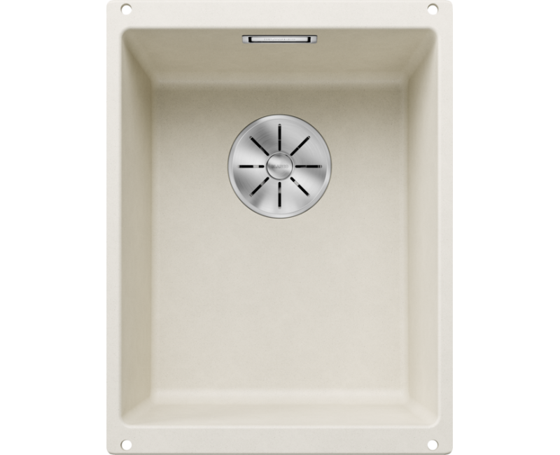 Кухонная мойка BLANCO SUBLINE 320-U SILG Soft white O.AF SILGRANIT™, PuraDur™, Warm white 527160