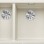 Кухонная мойка BLANCO SUBLINE 340/160-U RE SILG Soft white InFino O.AF SILGRANIT™, PuraDur™, Warm white 527163