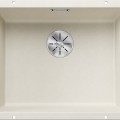 Кухонная мойка BLANCO SUBLINE 500-U SILG Soft white InFino O.AF SILGRANIT™, PuraDur™, Warm white 527170
