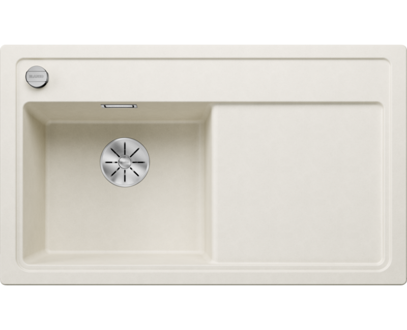 Кухонная мойка BLANCO ZENAR 45 S SILG LI Soft white O.ZUB InFino M.AF SILGRANIT™, PuraDur™, Warm white 527176
