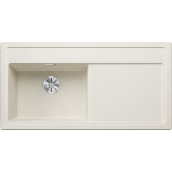 Кухонная мойка BLANCO ZENAR XL 6 S SILG LI Soft white O.ZUB InFino M.AF SILGRANIT™, PuraDur™, Warm white 527187