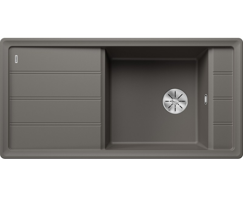 Кухонная мойка BLANCO FARON XL 6 S SILG Серый вулкан O.ZUB O.AF SILGRANIT™, PuraDur™, Серый вулкан 527265