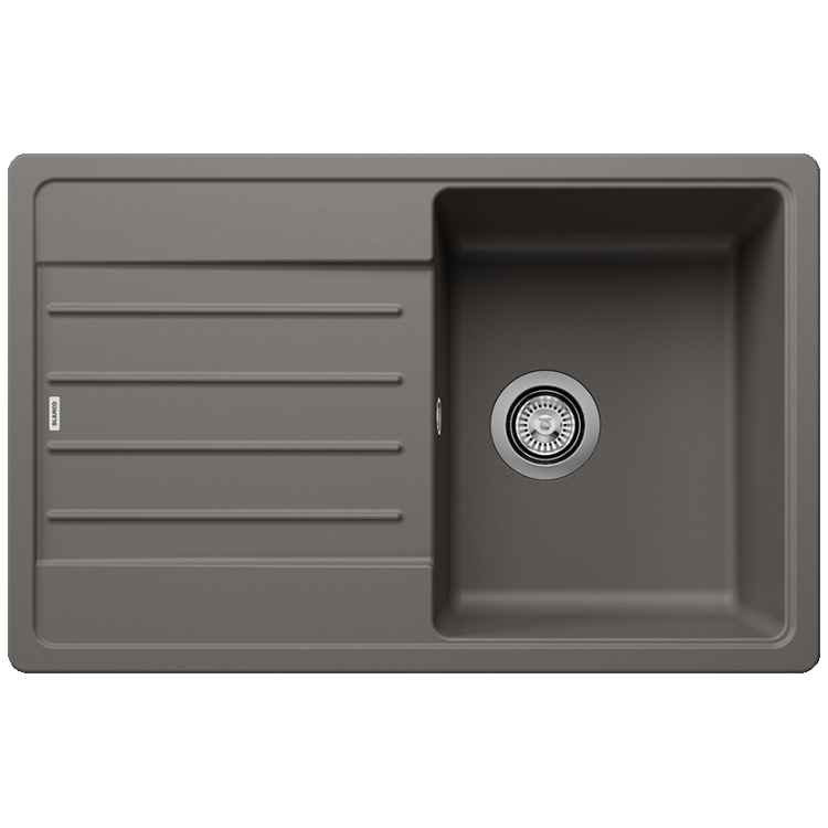 Virtuves izlietne BLANCO LEGRA 45 S SILG Volcano grey O.ZUB O.AF SILGRANIT™ 527268