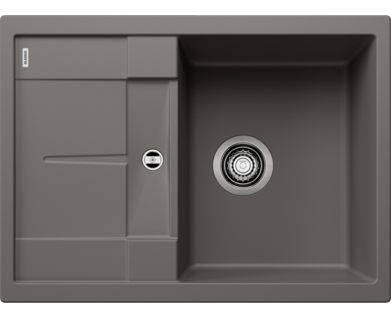 Кухонная мойка BLANCO METRA 45 S Compact SILG Volcano Gray O.AF SILGRANIT™ 527286