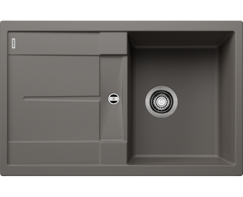 Кухонная мойка BLANCO METRA 45 S SILG Volcano gray O.AF SILGRANIT™ 527289