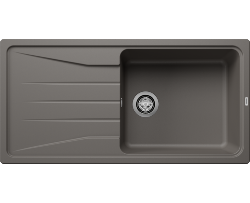 Кухонная мойка BLANCO SONA XL 6 S SILG Volcano grey O.AF SILGRANIT™, PuraDur™, Volcano grey 527341