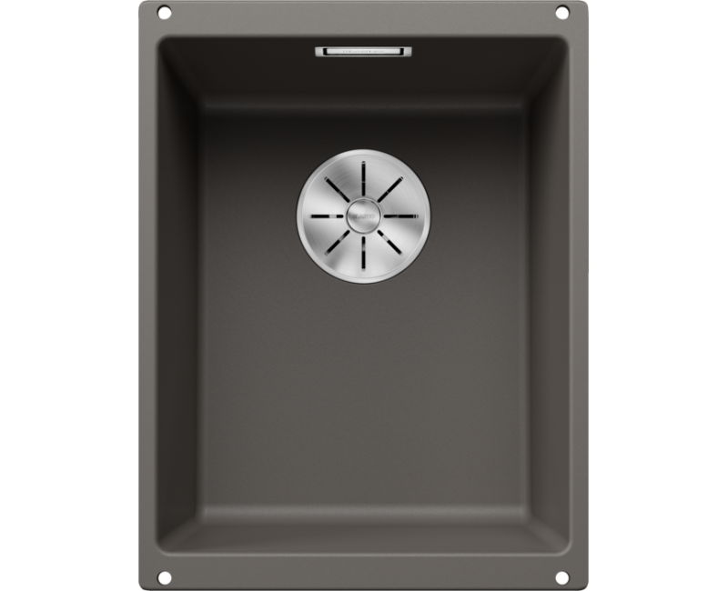 Кухонная мойка BLANCO SUBLINE 320-U SILG Volcano grey O.AF SILGRANIT™, PuraDur™, Volcano grey 527343