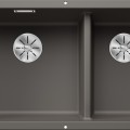 Кухонная мойка BLANCO SUBLINE 430/270-U SILG Volcano grey InFino O.AF SILGRANIT™, PuraDur™, Volcano grey 527350