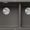 Кухонная мойка BLANCO SUBLINE 430/270-U SILG Volcano grey InFino O.AF SILGRANIT™, PuraDur™, Volcano grey 527350