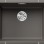 Кухонная мойка BLANCO SUBLINE 500-U SILG Volcano grey InFino O.AF SILGRANIT™, PuraDur™, Volcano grey 527353
