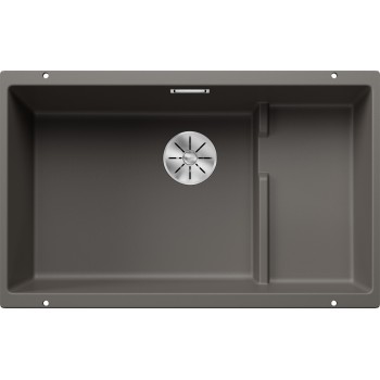 Кухонная мойка BLANCO SUBLINE 700-U Level SILG Volcano grey M.ZUB InFino O.AF SILGRANIT™, Volcano grey 527354