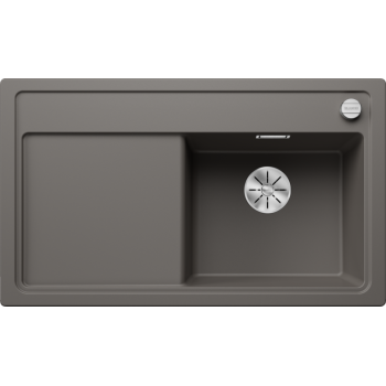 Кухонная мойка BLANCO ZENAR 45 S SILG RE Серый вулкан O.ZUB InFino M.AF SILGRANIT™, PuraDur™, Серый вулкан 527361